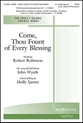 Come Thou Fount of Every Blessing SATB choral sheet music cover